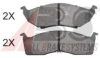 A.B.S. 38591 OE Brake Pad Set, disc brake